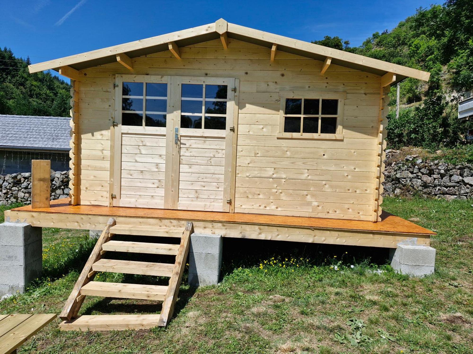 La Cabane Des Lucioles Saint-Julien-Boutieres エクステリア 写真